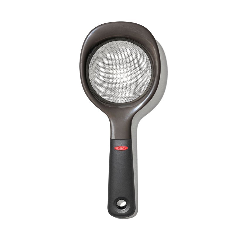 Fine Mesh Strainer - 3-Inch Stainless Steel Sieve with Non-Slip Handle