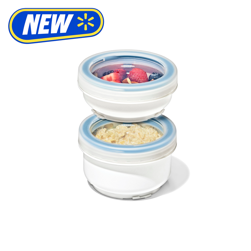 Leakproof Large Cup Duo 2-Piece Snack Container Set - 0.59 L