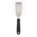 Stainless Steel Cut and Serve Spatula Turner - Non-Slip Handle