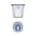 OXO StrongHold Suction Shower Accessory Cup - Bathroom Organizer for Razors & Toiletries 7.95 x 4.20 x 3.25