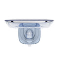 OXO StrongHold Suction Soap Dish - Drainable Bathroom Soap Holder, 3.25 x 5.85 x 7.90 Inches