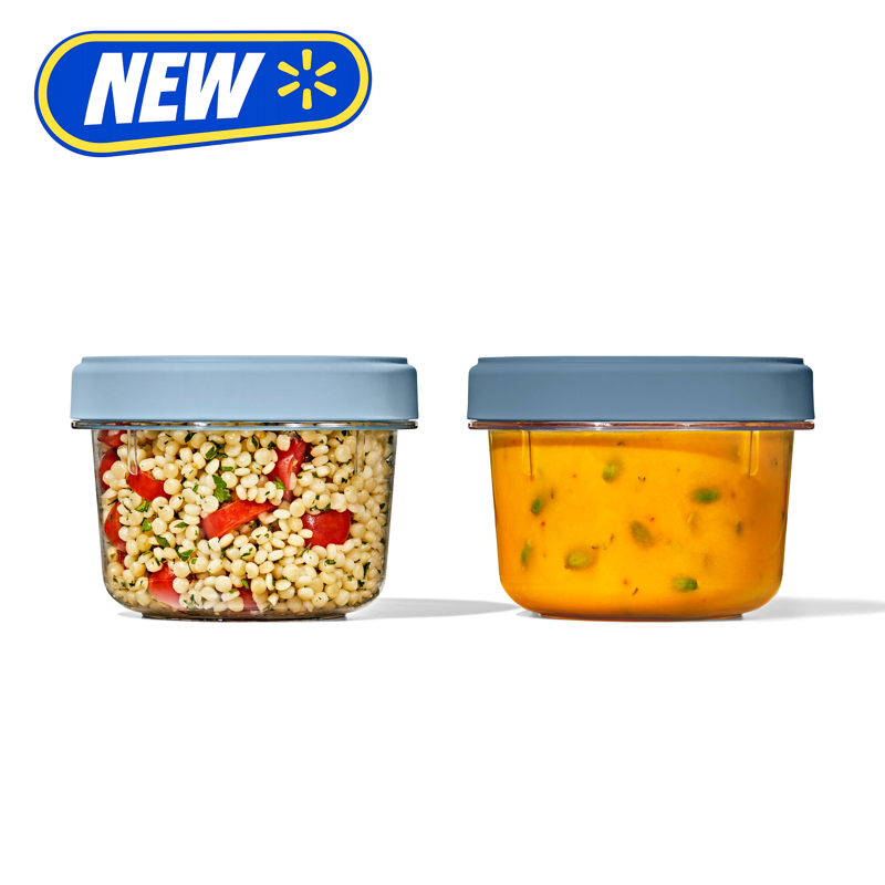 20-oz Leakproof Deli Containers - 2-Pack, Reusable Food Storage