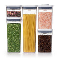 5-Piece Food Storage Container Set - Airtight & Stackable
