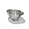3-Quart Stainless Steel Colander with Non-Slip Handles