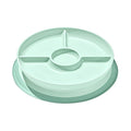 Suction Divided Plate for Baby & Toddler - Opal
