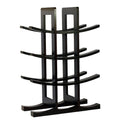 12-Bottle Bamboo Wine Rack - Eco-Friendly & Modern Design