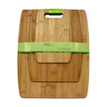 Eco-Friendly Bamboo Cutting Board Set - 3 Sizes