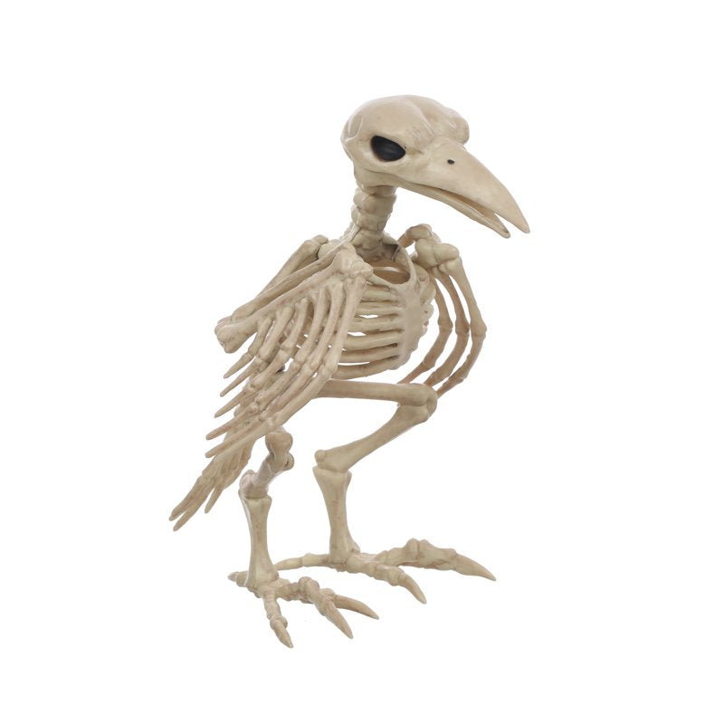 Faux Crow Skeleton Halloween Decoration - Creepy Nautical Skeleton Bird - Crow Variation