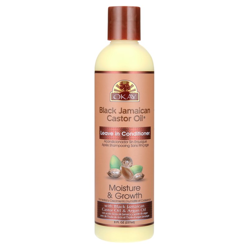 Jamaican Black Castor Oil Leave-In Conditioner for Frizz Control & Shine