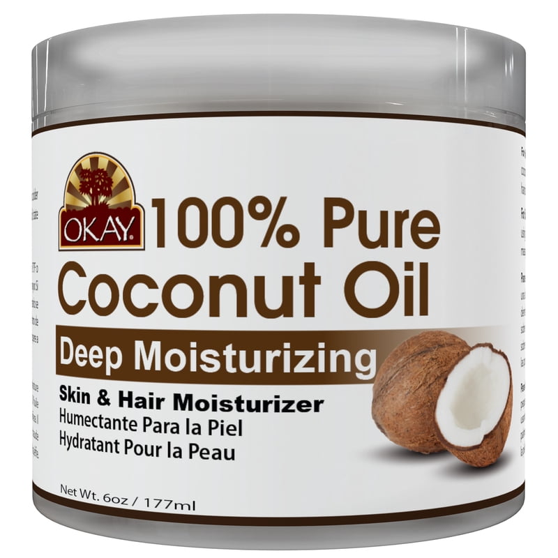 Pure Coconut Oil with Vitamin E - Natural Skin Moisturizer & Hair Conditioner