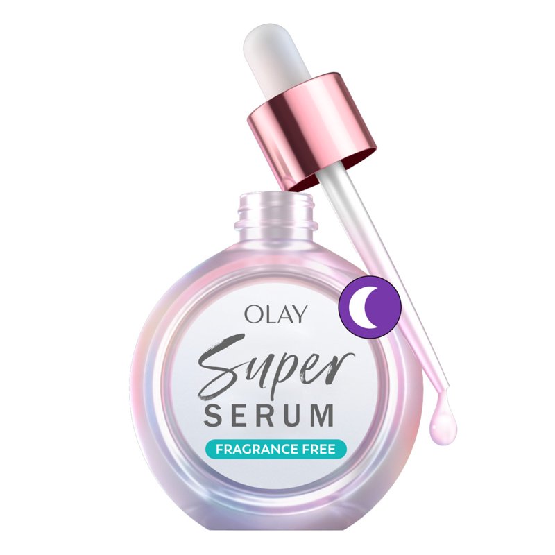 Super Night Serum 5-in-1 - Fragrance-Free Facial Serum, 1.0 fl oz
