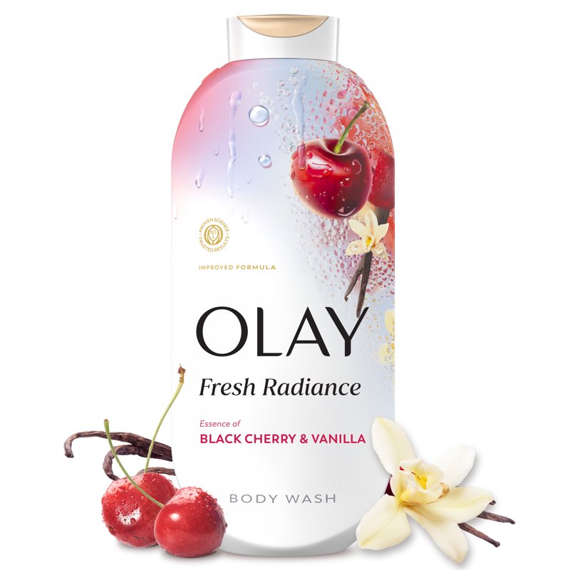 Fresh Radiance Body Wash with Black Cherry & Vanilla Essence
