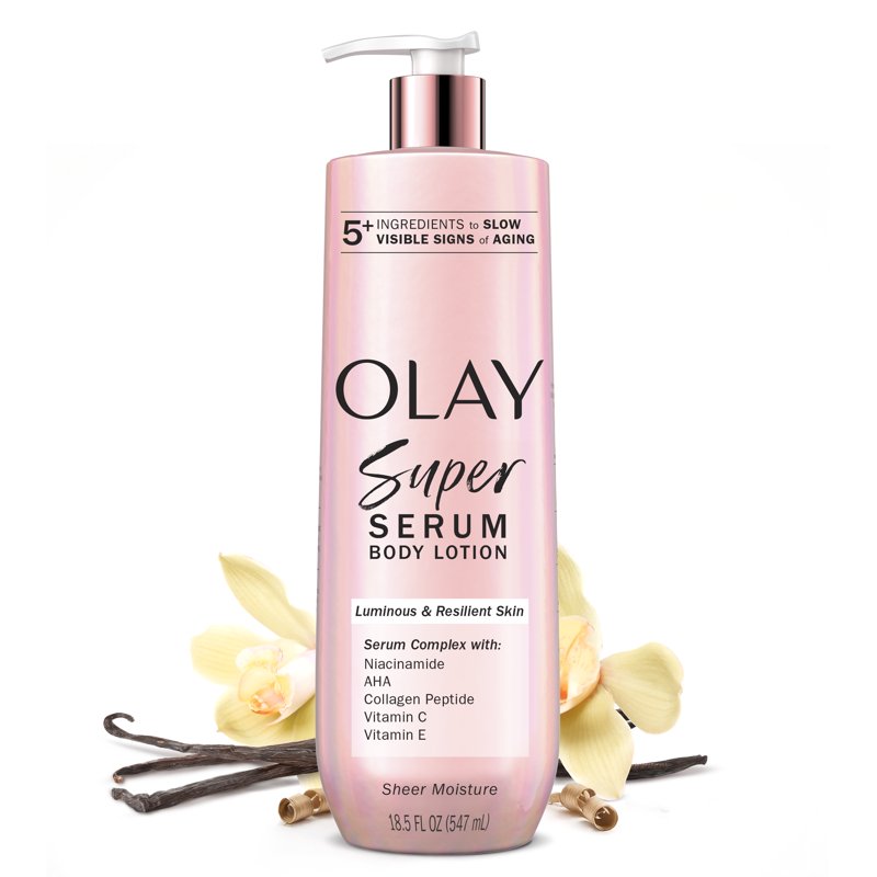 Super Serum Body Lotion for Dry Skin - 5-in-1 Anti-Aging Moisturizer
