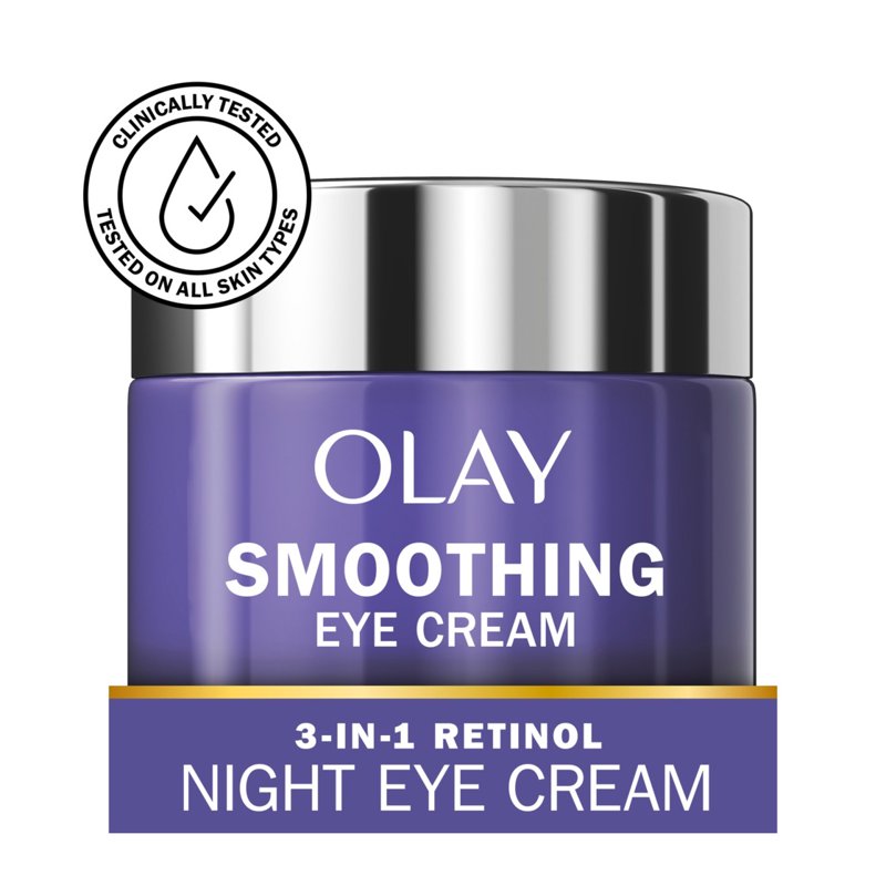 Retinol Night Eye Cream - Fragrance-Free Anti-Aging Treatment, 0.5 oz