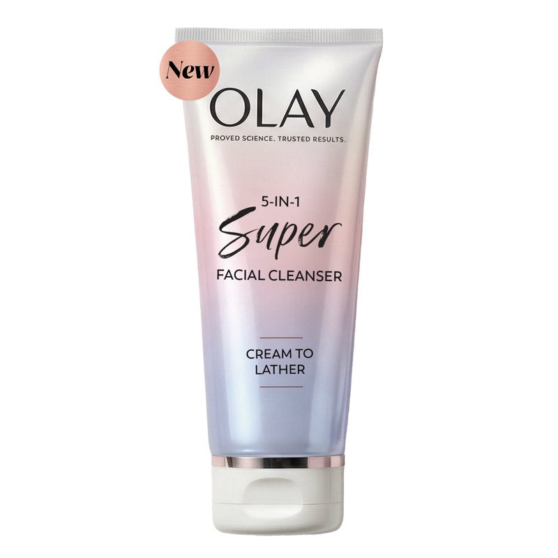 Super Facial Cleanser - Deep Clean & Hydrating for All Skin Types, 6.7 fl oz