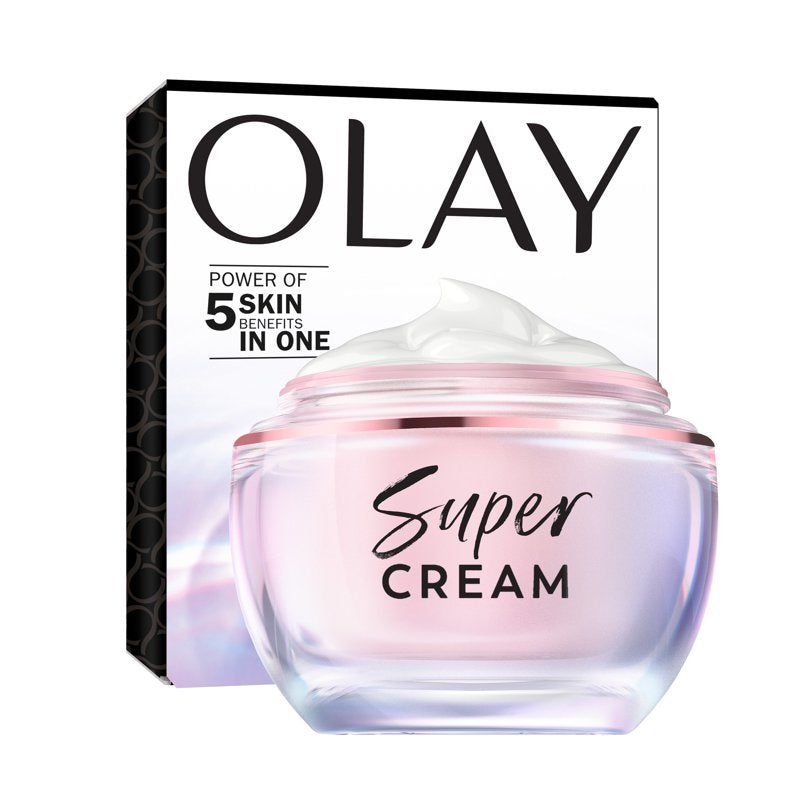Lightweight Face Moisturizer - 5-in-1 Hydrating Cream, 1.7 oz