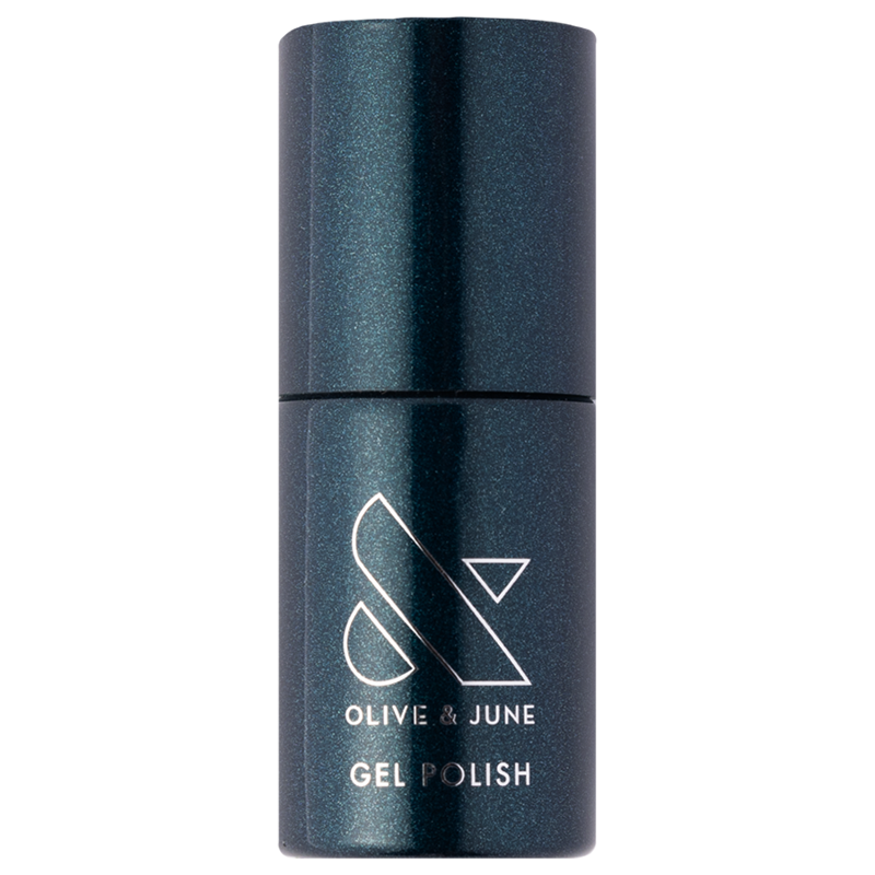 Long-Lasting Gel Nail Polish - Dancing Green Emerald Chrome - 0.46 fl oz