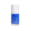 Long-Lasting Bright Blue Nail Polish - 15-Free Vegan Gel-Like Formula