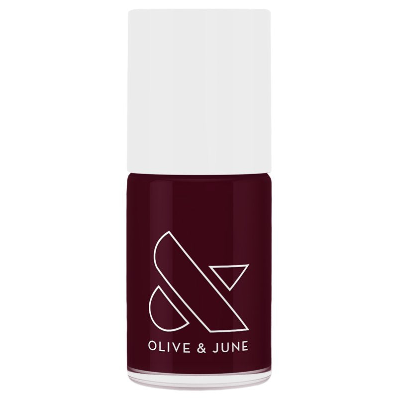 Long-Lasting Nail Polish - Rich Dark Ruby Red, Vegan & Cruelty-Free, 0.46 fl oz