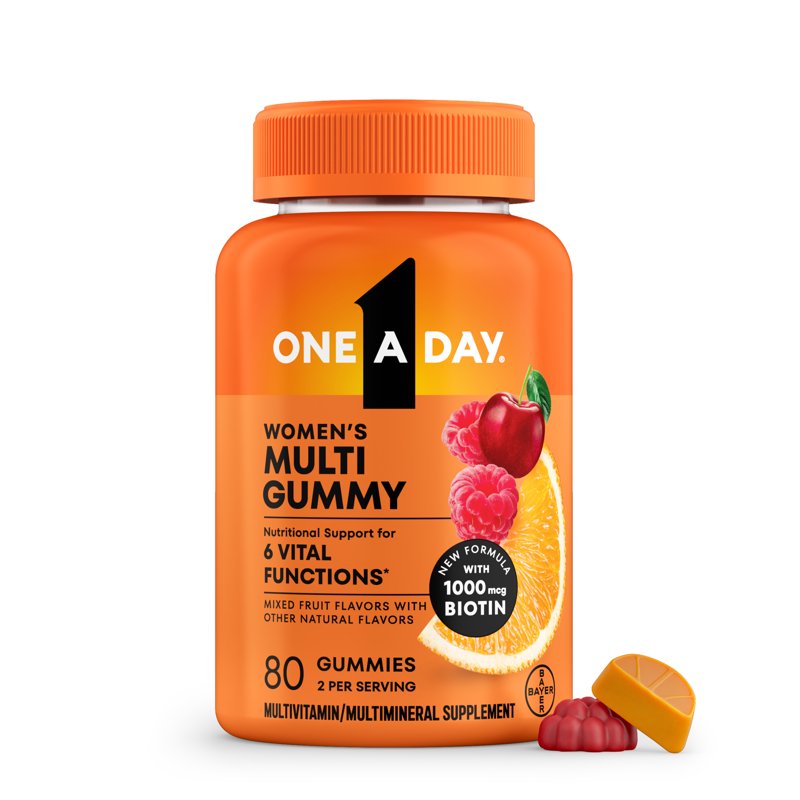 Women's Multivitamin Gummies with Biotin for Hair, Skin & Nails