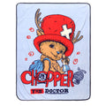 Kids One Piece Chopper Throw Blanket - Soft Coral Fleece, 46x60 Inches