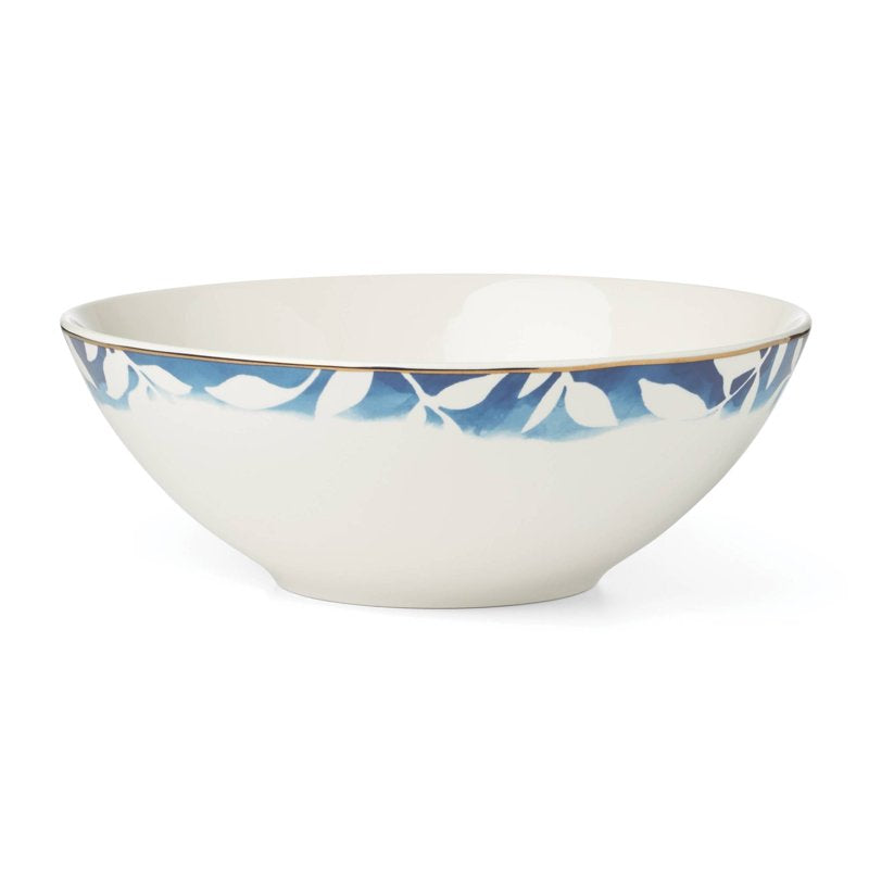 64 Oz Round White Porcelain Serving Bowl - Dishwasher Safe