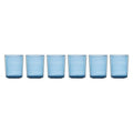 16 oz Stackable Blue Glasses - Set of 6