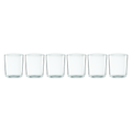 Stackable Clear Tall Glasses - 16 oz Set of 6