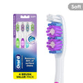 Advanced Whitening Manual Toothbrush - Soft Bristles, 4 Pack
