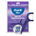 Mint Dental Floss Picks, Shred-Resistant Glide Flossers - 150 Count