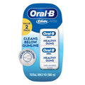 Healthy Gums Dental Floss - Unflavored, 2 Pack (50m Each)