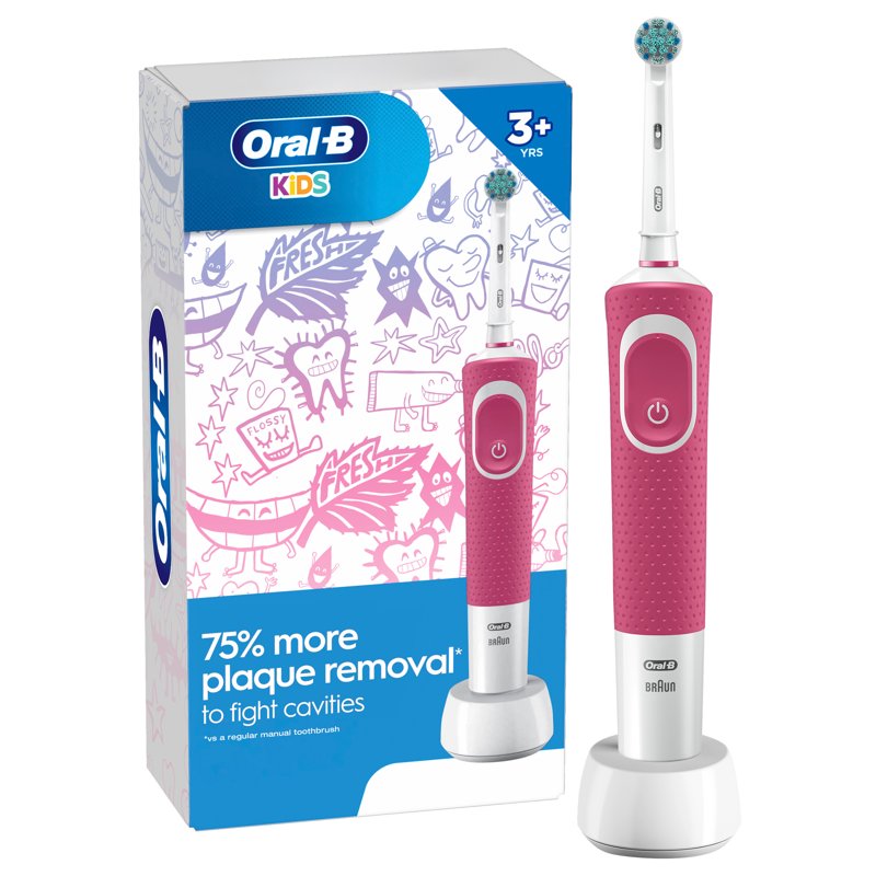 Kids Rechargeable Electric Toothbrush with Timer and Extra Soft Head
