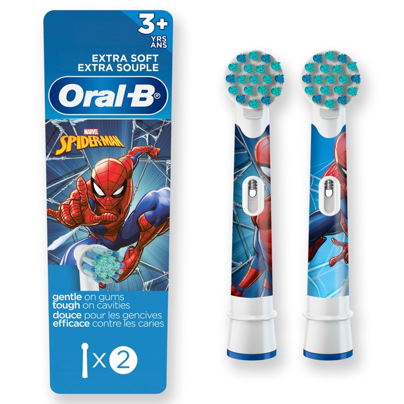 Kids Extra Soft Electric Toothbrush Replacement Heads, 2 Pack