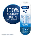 iO Ultimate Clean Replacement Toothbrush Heads - 2 Count