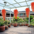 Orange Fall Leaf Garland Halloween Decor 29.9in - Variation E2