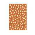 Orange Thanksgiving Pumpkin Leaf Pattern Flannel Throw Blanket - Soft Polyester Seasonal Decor Cover for Sofa Bed Couch Camping Travel 51x59In - Variation: Orange