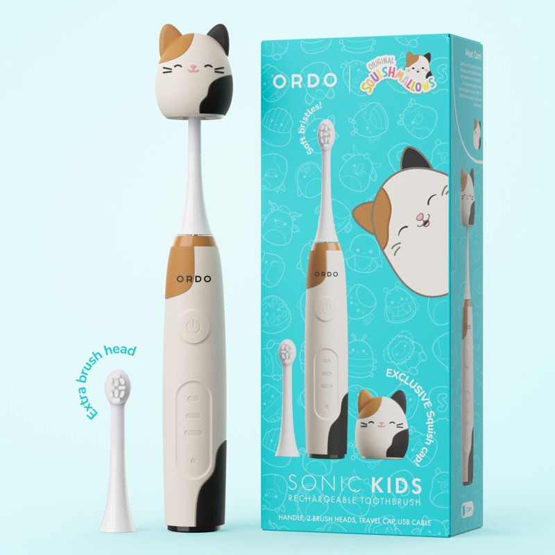 Kids Rechargeable Sonic Toothbrush with 3 Modes and Timer