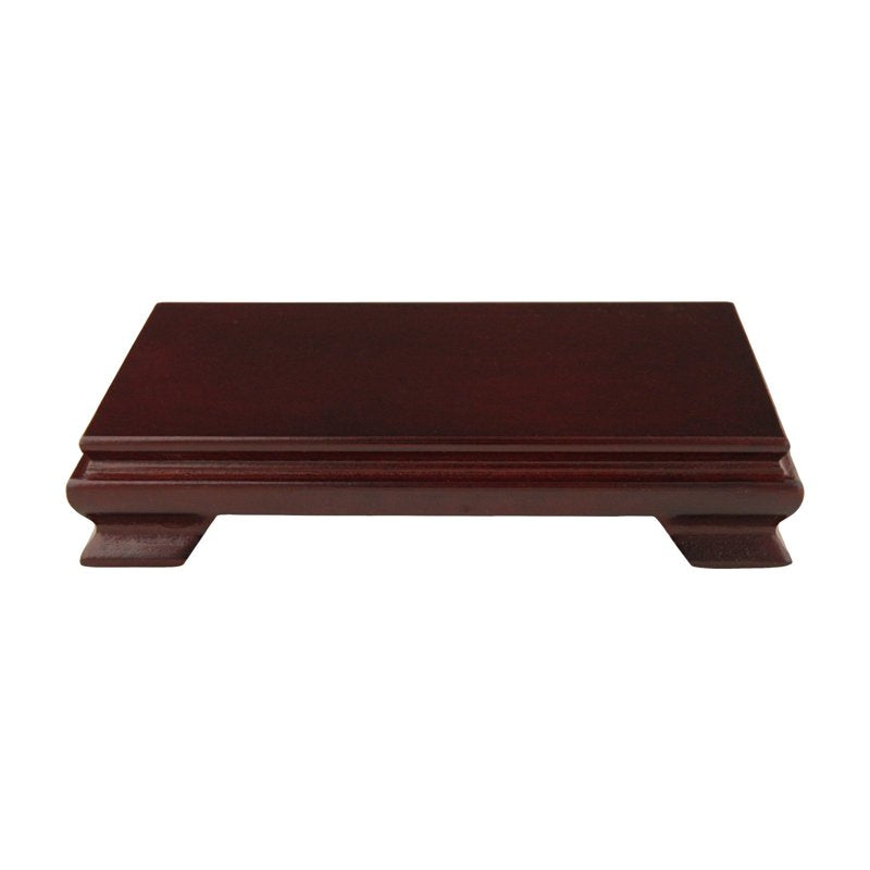 Rosewood Rectangular Stand - 7" x 5" for Displays
