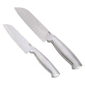 Baldwyn Santoku Knife Set - 2 Stainless Steel Knives