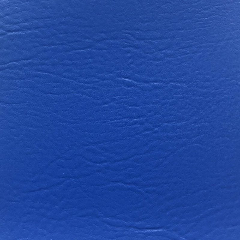 Vinyl Faux Leather Fabric by the Yard - Royal Blue, 54 Inch Wide - Animal-Friendly Upholstery & Craft Material