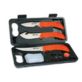 Game Processing Kit - 6 Piece Lightweight Set with Knives & Sharpener