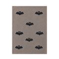 Halloween Bat Doormat - L Variation, 15.75x23.62 Inch Non-Slip Absorbent Entry Rug