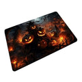 OutmaxHome Halloween Creepy Night Doormat E - Non-Slip Absorbent Front Door Mat