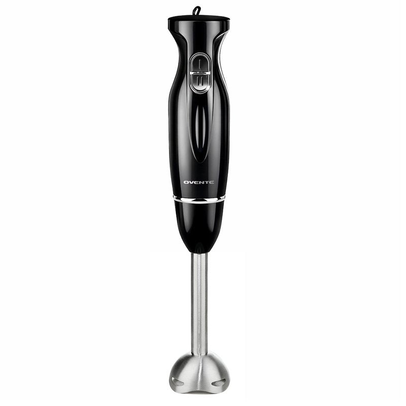 Electric Hand Blender 300W with Stainless Steel Blades - Black