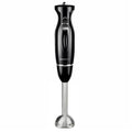 Electric Hand Blender 300W with Stainless Steel Blades - Black