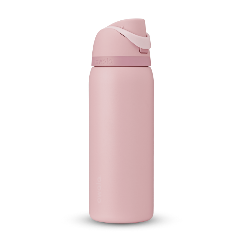 32oz Stainless Steel Insulated Water Bottle - FreeSip® Rose Quartz
