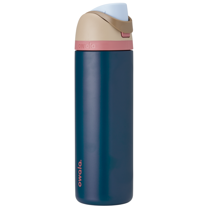 Insulated Stainless Steel Water Bottle, 24oz - Sleepy Skies Navy