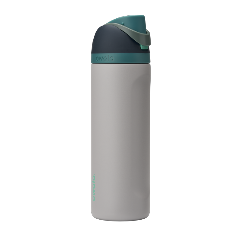 FreeSip Stainless Steel Water Bottle - 24oz Gray Whale