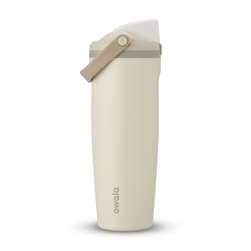 30oz FreeSip® Sway Stainless Steel Insulated Water Bottle - Lightly Toasted