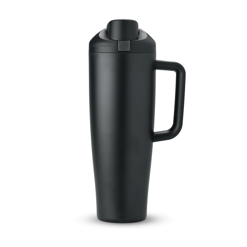 FreeSip Insulated Stainless Steel Tumbler - 40oz - Very, Very Dark